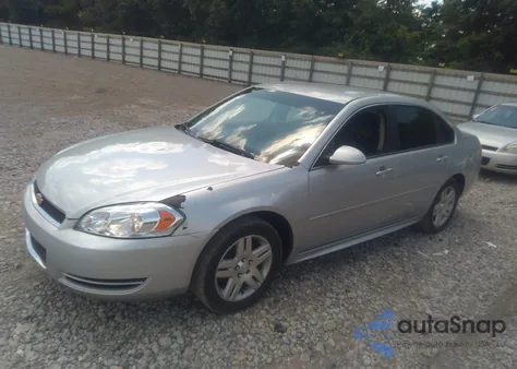 2012 Chevrolet Impala Lt из США, поврежденный, VIN 2G1WG5E36C1136205